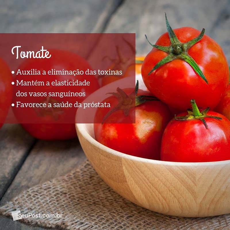 Benefícios da tomate