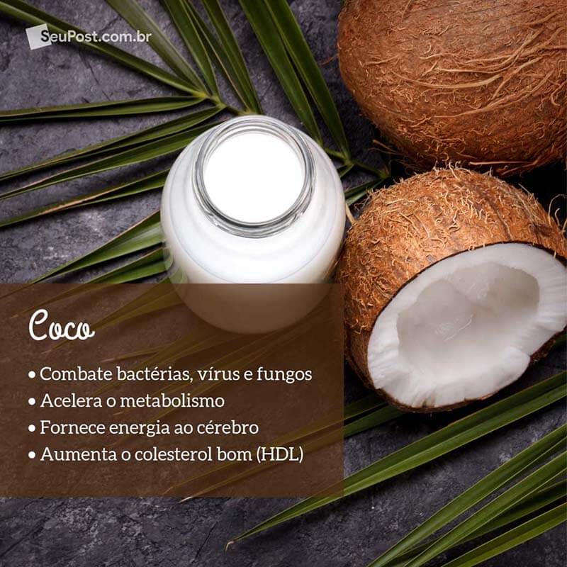 Benefícios do coco