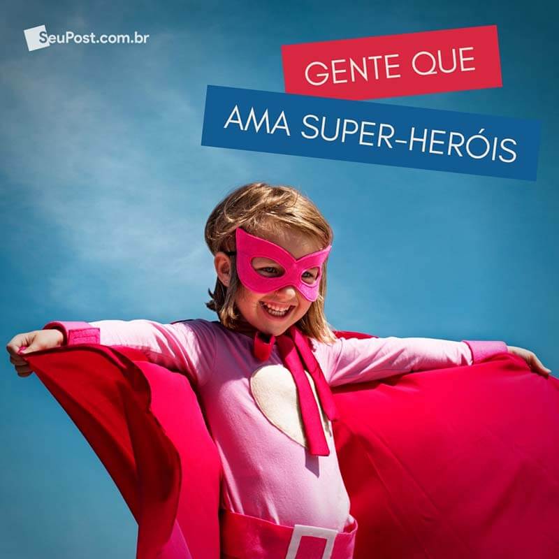 Gente que ama super-heróis