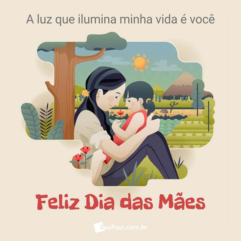 Luz que ilumina minha vida