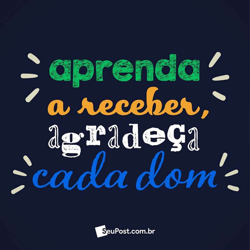 Aprenda a receber